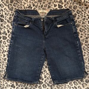 Levi's Dark Blue Jean Shorts
